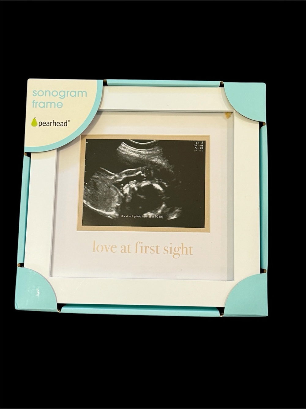 White Sonogram Frame